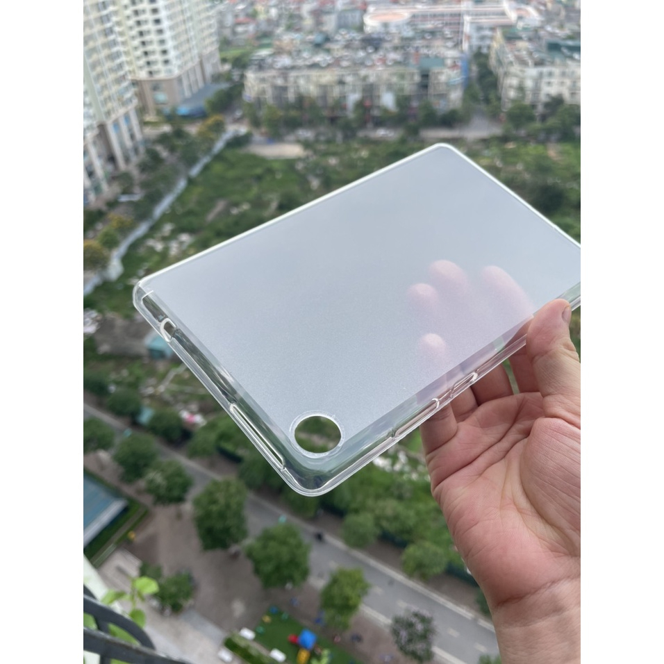 Ốp lưng cho Lenovo Tab M8  dẻo trong nhám , chống vân tay bảo vệ máy