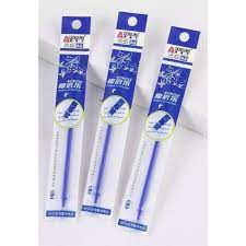Hộp 20c ngòi bút viết xóa được 0.5mm, ruột bút phù thủy, ruột bút bi mực nước gel bút đầu tẩy học sinh mã GR402/382/8005