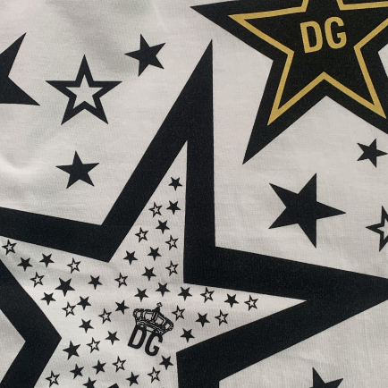 Áo Thun DG Ngôi Sao Form Rộng Tay Lỡ Vải Cotton 100% | BigBuy360 - bigbuy360.vn