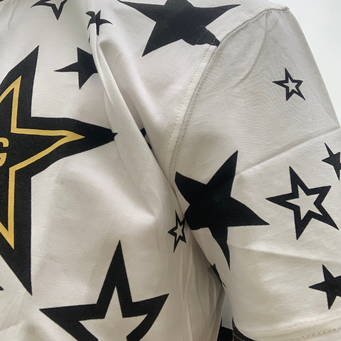 Áo Thun DG Ngôi Sao Form Rộng Tay Lỡ Vải Cotton 100% | BigBuy360 - bigbuy360.vn