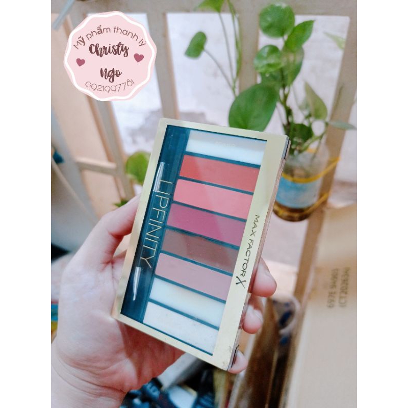 BẢNG SON SIÊU ĐẸP CỦA MAX FACTOR X