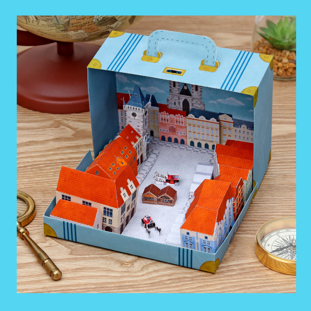 Mô hình thành phố thu nhỏ bằng giấy - Thành phố Venice (Italy) (Venice city / Papercraft)