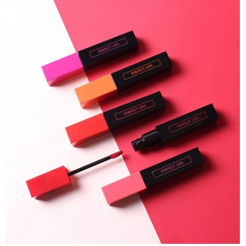 Son Tint Tonymoly Dưỡng Ẩm 24h (Son Xăm), Lâu Trôi, Mịn Lì Môi Perfect Lips Shocking Lip