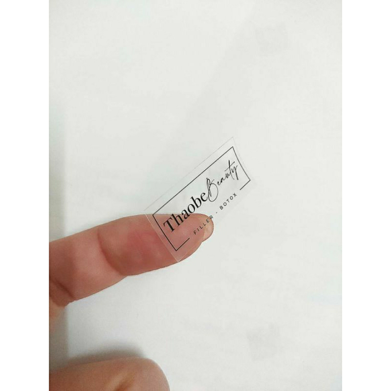 Tem dán chai chiết Mỹ Phẩm, tem Note Đồ Dùng Cá Nhân, Dán mặt cho Spa thẩm mỹ viện theo yêu cầu