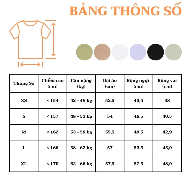 Áo thun nữ cổ tròn tay ngắn xuất dư, áo phông nữ trơn chất cotton Organic đã xử lý giặt mềm