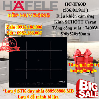 BẾP TỪ HAFELE HC-IF60D (536.01.911 )