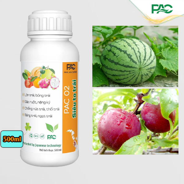 Siêu to trái, lớn quả, bóng trái, nặng ký, chắc ruột, nuôi dưỡng kích thích tăng năng suốt trái - Phân bón lá phù hợp tr