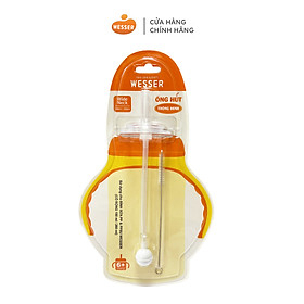 Ống Hút Thay Thế Bình Wesser Cổ Rộng 260ml & 180ml và Một Số Bình Sữa Cổ Rộng Thông Dụng Khác Cùng Loại