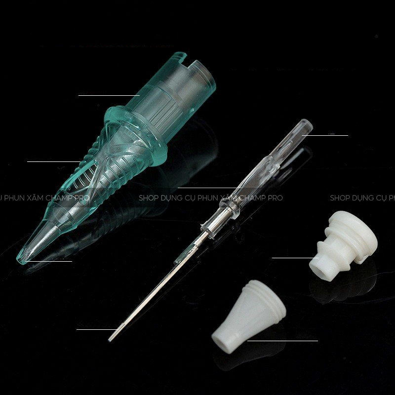 Ki.m Pen vip, Kim xanh Master siêu bén kim 11,13,15 không ọc mực, ghim mực tốt, ít tổn thương chuyên dùng cho máy Pen