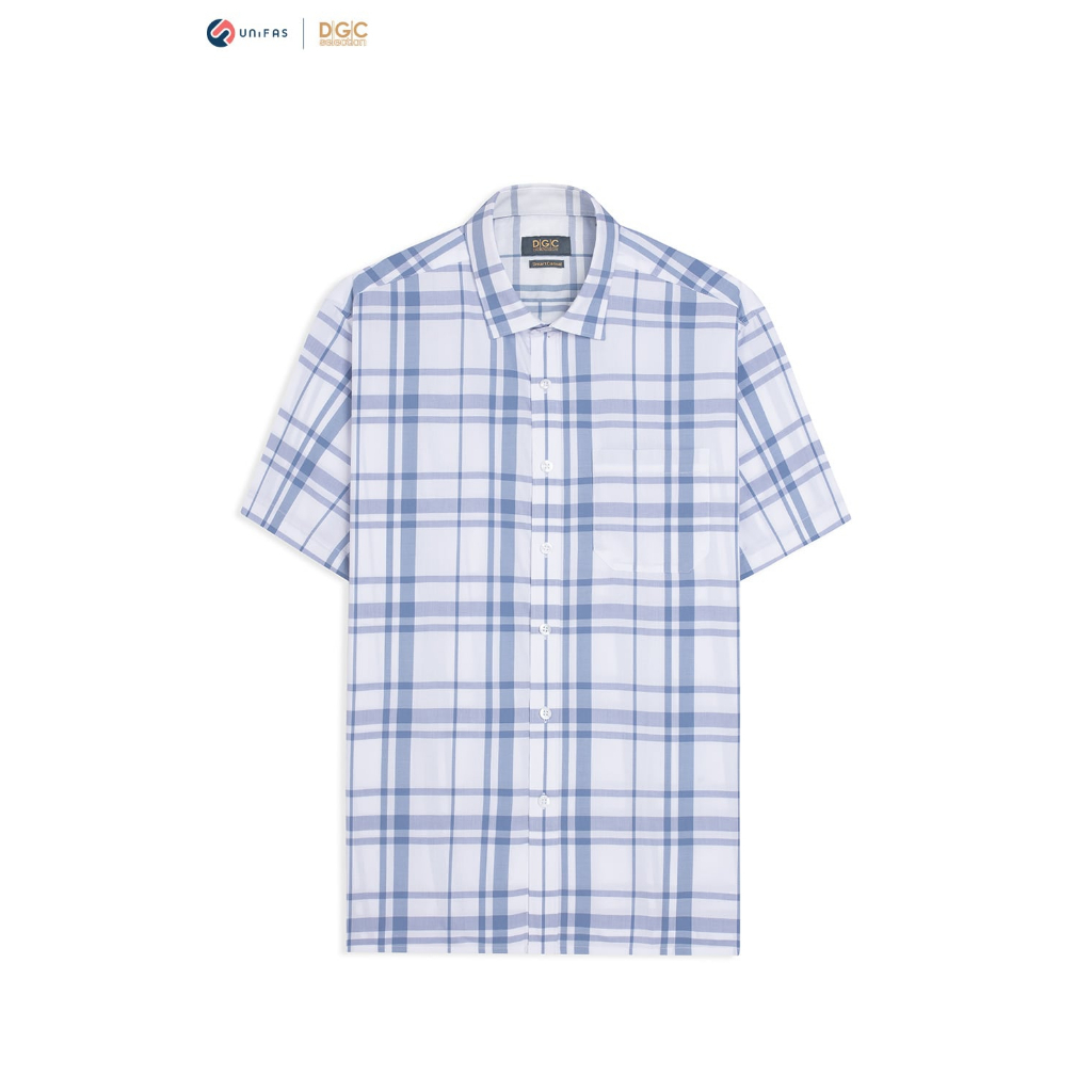 Sơ mi nam trẻ trung năng động sợi tre  dáng suông thấm hút mồ hôi, khả năng kháng khuẩn, chống tia UV - DGC - SASNBC32M