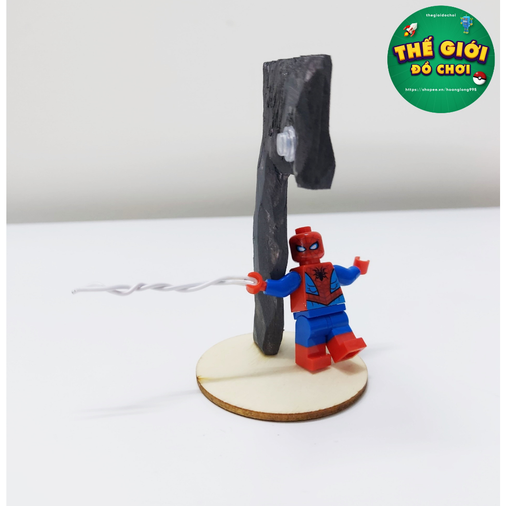 Mô hình sa bàn Người Nhện, diorama minifigure Spiderman
