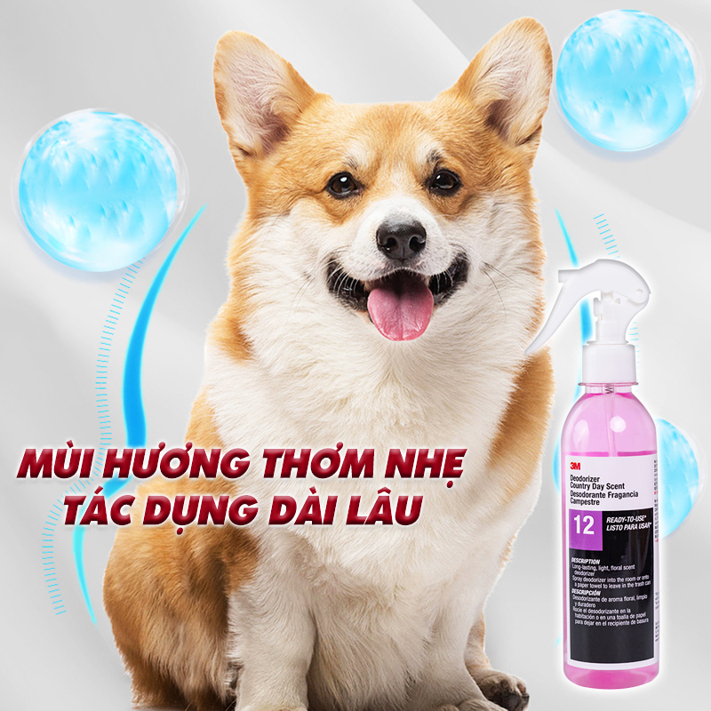 Khử Mùi Nước Tiểu Chó, Mèo 3M Chính Hãng - Hàng Cao Cấp An Toàn Tiện Lợi