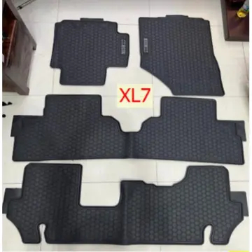 Thảm Lót Sàn Cao Su Xe Suzuki XL7, XL-7 2019 2020 2021 2022 Màu đen Hàng Cao Su Đúc Ko Mùi