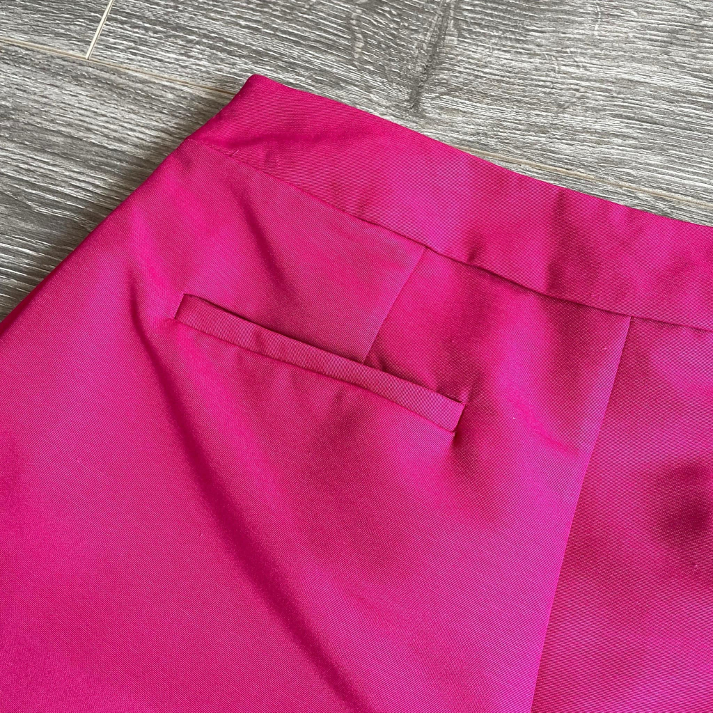 Quần short váy hồng sen