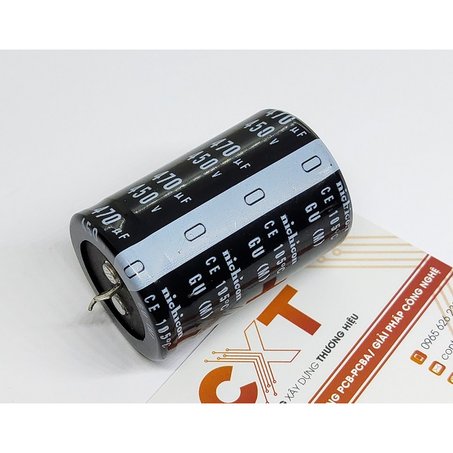 Tụ hóa 470uF 450V 35x50mm
