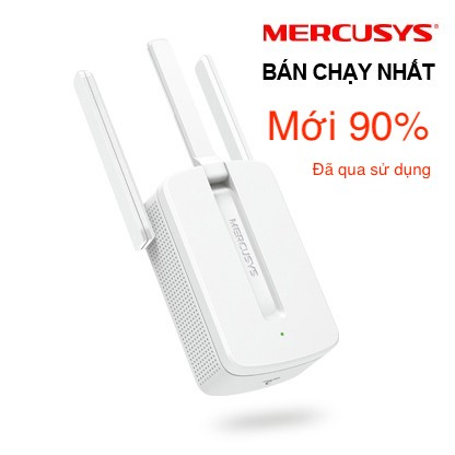Cục kích sóng wifi Mercusys MW300re ,Bộ phát Mercusys wifi 3 râu cực mạnh ,Cục thu phát hút mở rộng sóng wifi chính hãng | BigBuy360 - bigbuy360.vn