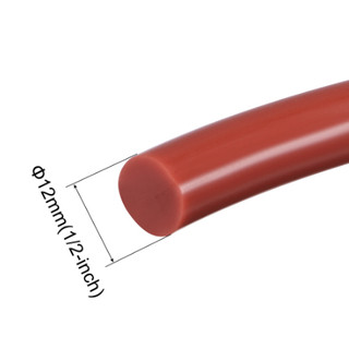 Ron chỉ silicon màu đỏ, dạng tròn