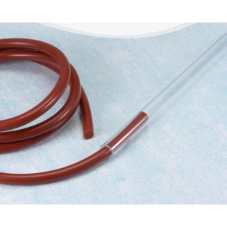 Ron chỉ silicon màu đỏ, dạng tròn
