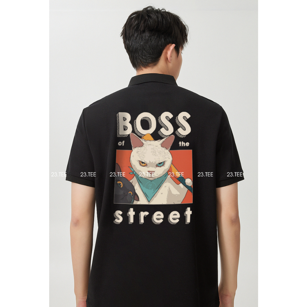 Áo polo Cat-BOSS thiết kế độc quyền 23tee