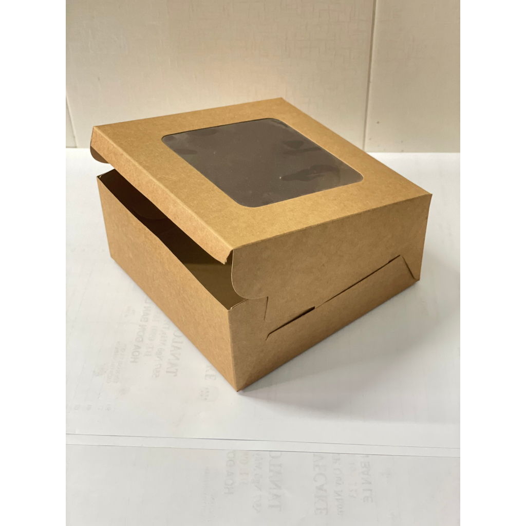 Hộp giấy trang trí handmade 16x16x7.5cm combo 10 hộp