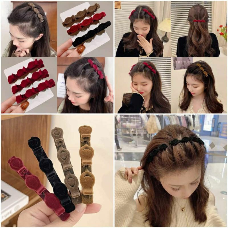 Kẹp tạo mái bồng Hàn Quốc