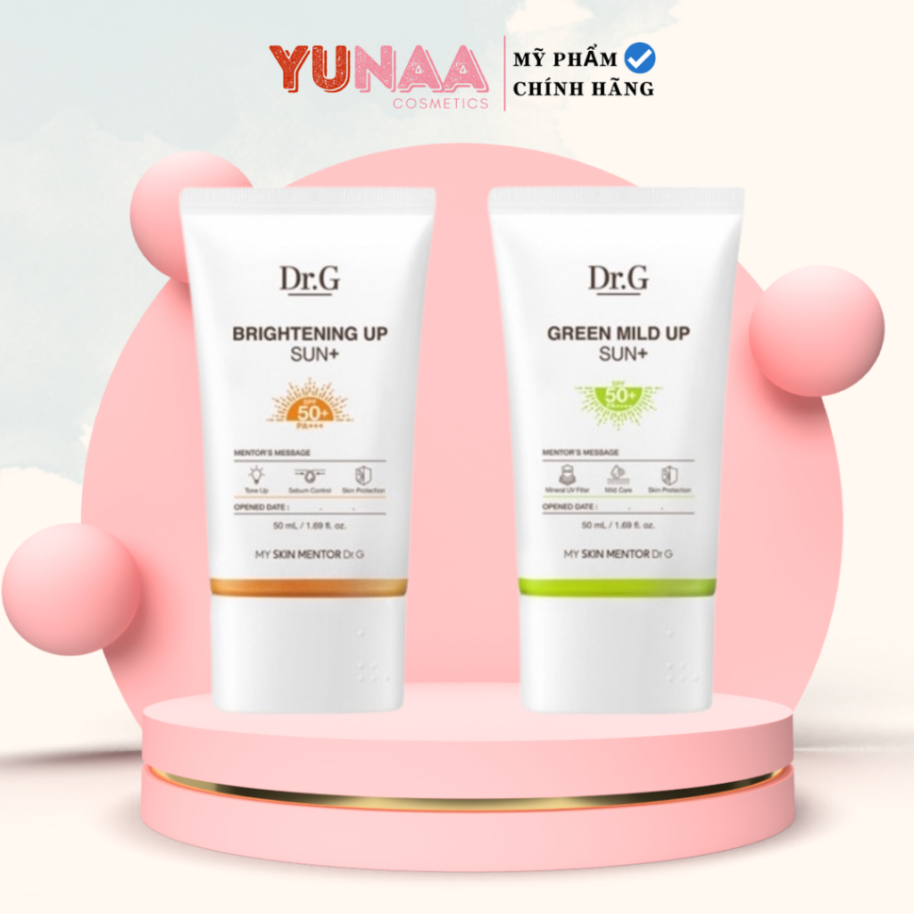 Dr.G Kem chống nắng dưỡng sáng da Brightening Up Sun+ SPF50+ PA+++ 50ml (pth) | BigBuy360 - bigbuy360.vn