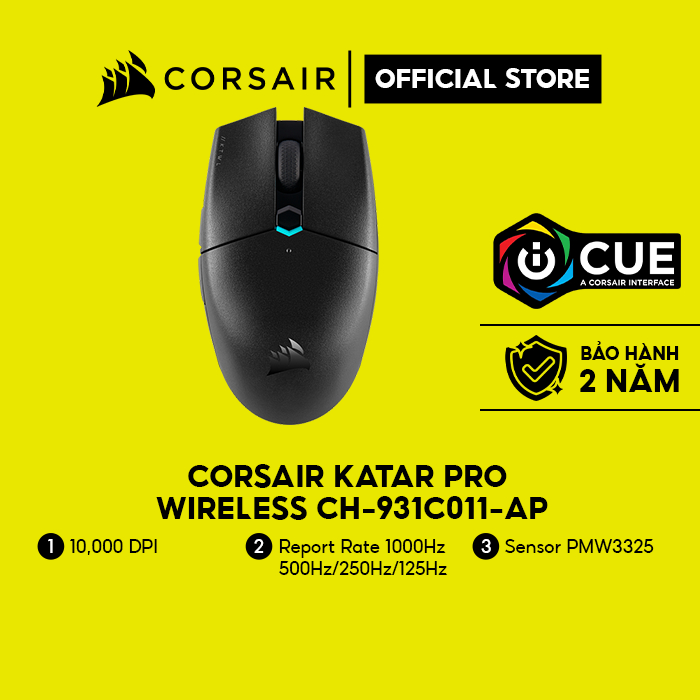 Chuột Corsair Katar PRO Wireless CH-931C011-AP
