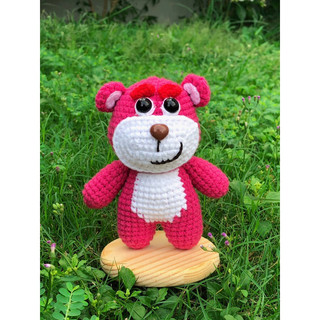 Móc khoá gấu dâu-Móc khoá Lotso-Móc khoá len