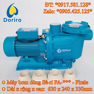 Máy bơm nước hồ bơi và spa, thương hiệu firsle, dòng sê ri fa / mã hiệu fa150, fa200, fa300 và fa400; máy bơm lọc nước h