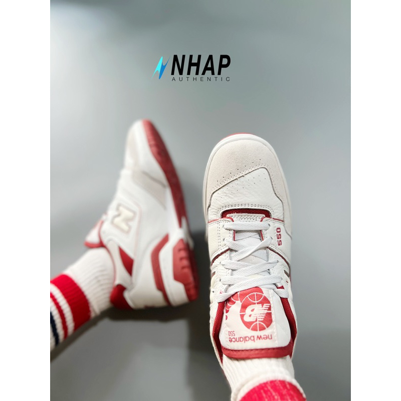 Giày thể thao/sneaker New Balance 550 White Astro Dust BB550STF chính hãng
