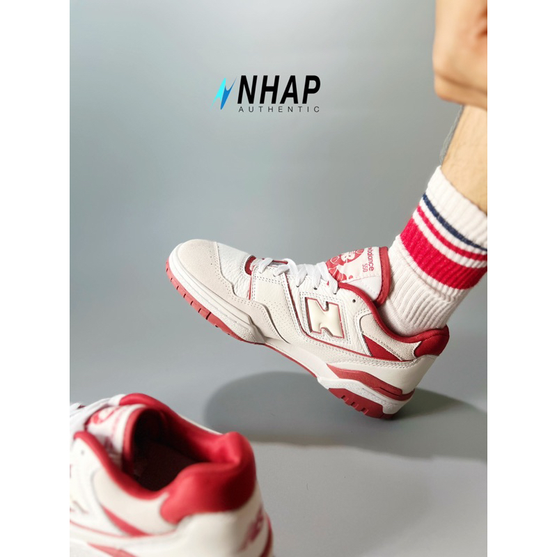 Giày thể thao/sneaker New Balance 550 White Astro Dust BB550STF chính hãng