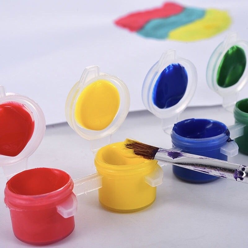 Bộ màu tô tượng kèm cọ