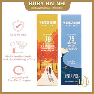 [CHÍNH HÃNG] Nước Hoa Xịt Thơm W.DRESSROOM Dress & Living Clear Perfume 70ml