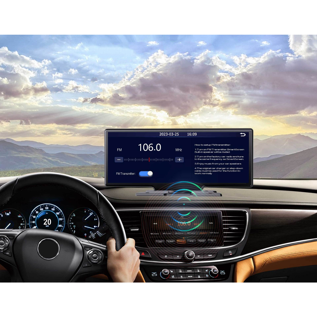 Màn Hình Ô Tô Android 4K hỗ trợ Carplay Tiếng Việt chỉ đường tích hợp Camera hành trình trước sau 1080p  ☘️ FREESHIP ☘️