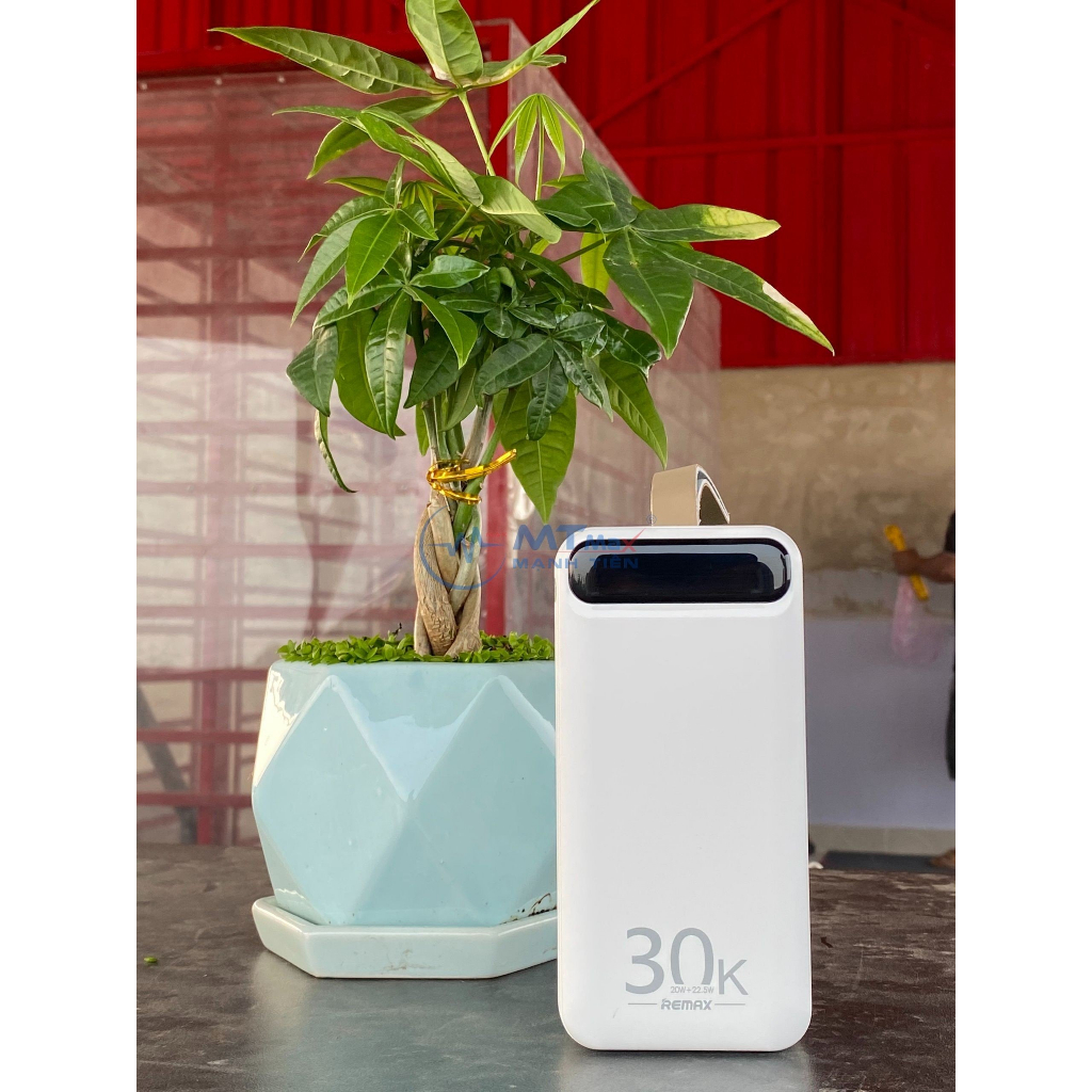 Pin dự phòng 30000mAh 20W, Đèn led siêu sáng. Thiết kế vừa tay, đơn giản nhưng không kém phần chắc chắn, đảm bảo sự tiện