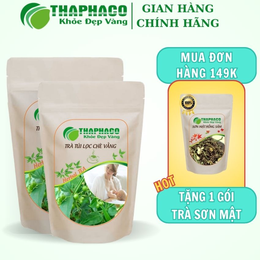 [sản phẩm thiên nhiên] Trà Túi Lọc Chè Vằng THAPHACO (30 gói trà)