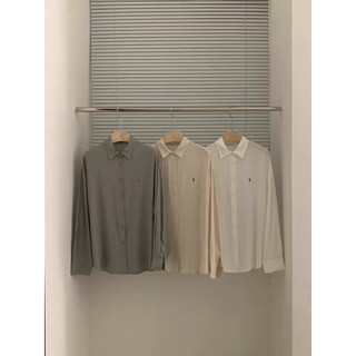 Sơ mi Linen thêu hình 2875