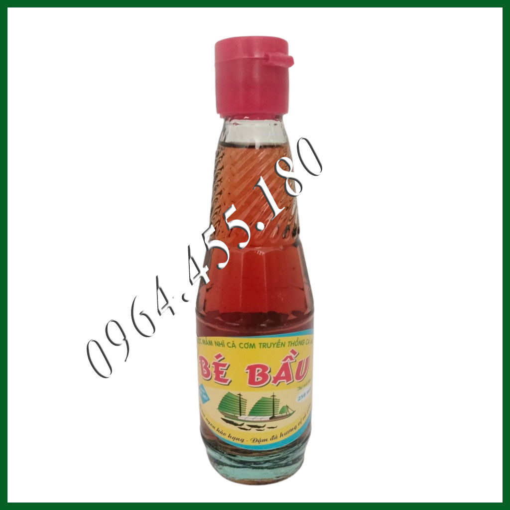 1 chai 250 ml nước mắm bé bầu loại ngon nhất
