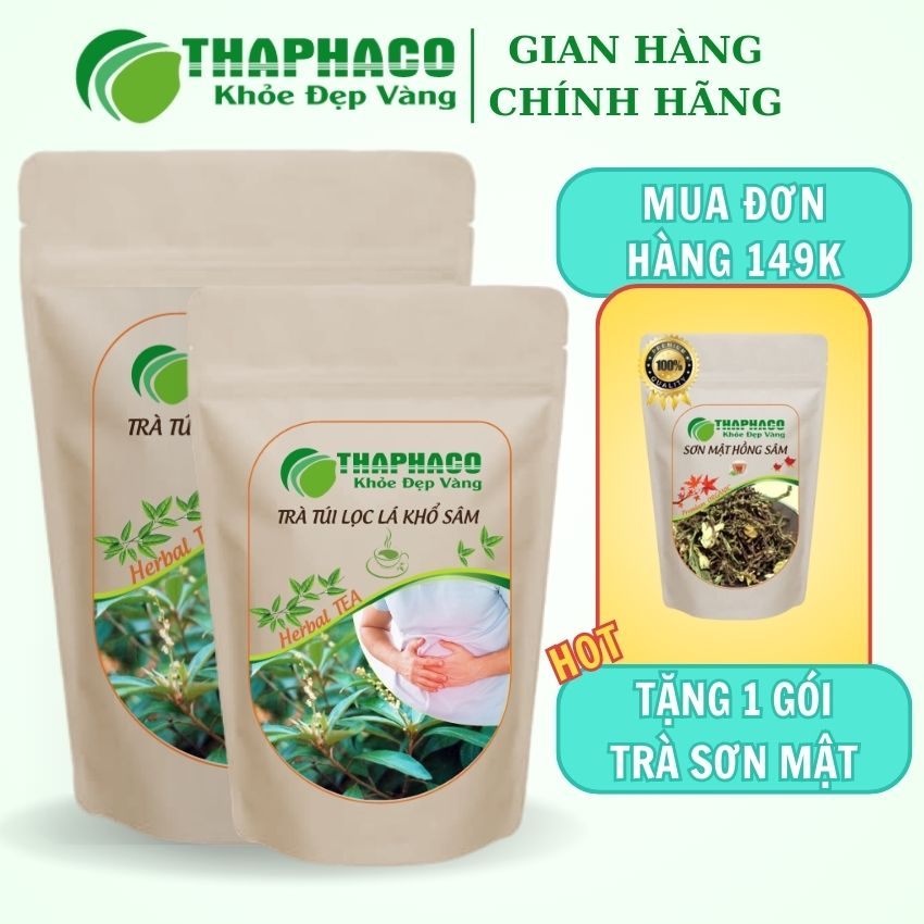 [ Trà Thảo Dược ] Trà Túi Lọc Lá Khổ Sâm THAPHACO (30 gói)