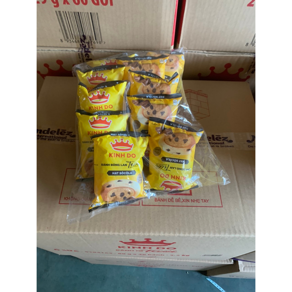 Bánh Bông Lan hạt Socola và Vị Cam