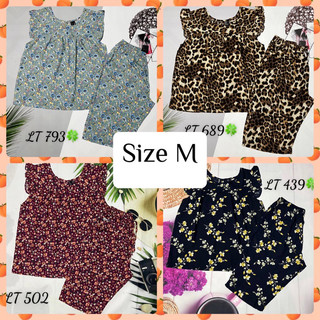 Đồ bộ lửng tole lanh cánh tiên size M