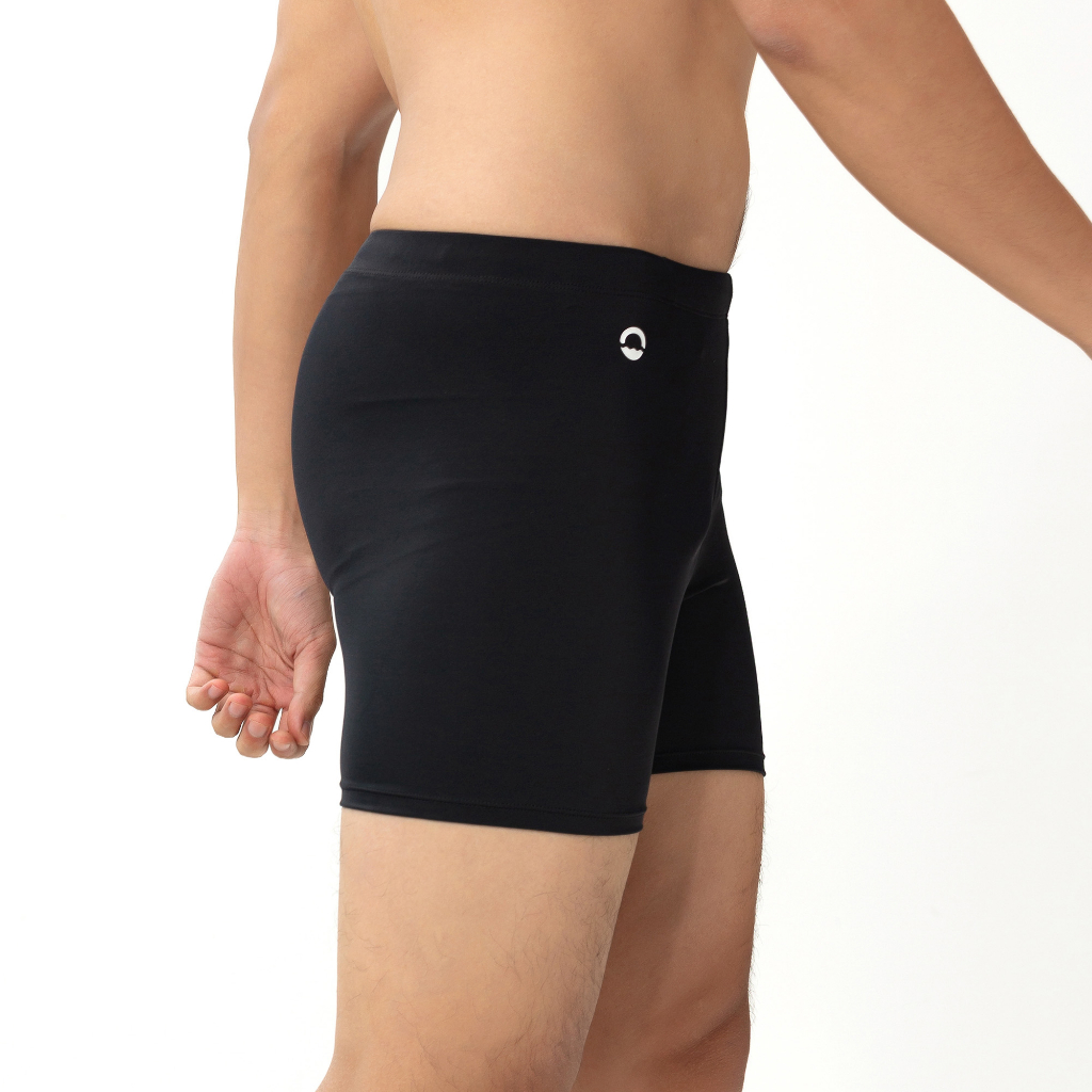 Quần Bơi Nam Black Boxer SOBIE