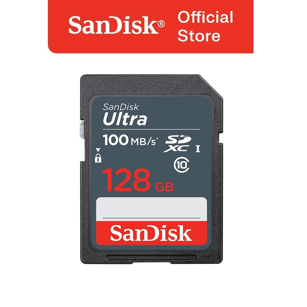 Thẻ nhớ SD Sandisk Ultra GN3 128GB 100MB/s UHS-I (cho máy ảnh)