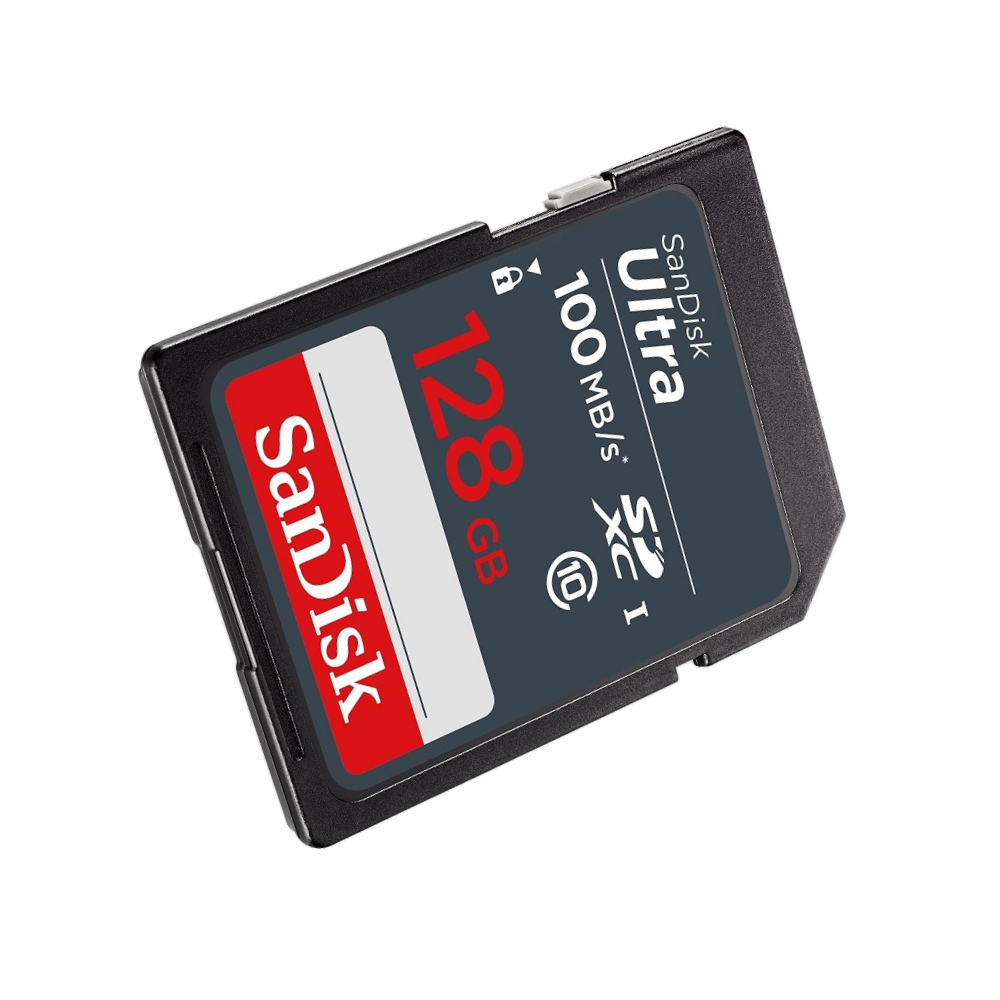 Thẻ nhớ SD Sandisk Ultra GN3 128GB 100MB/s UHS-I (cho máy ảnh)