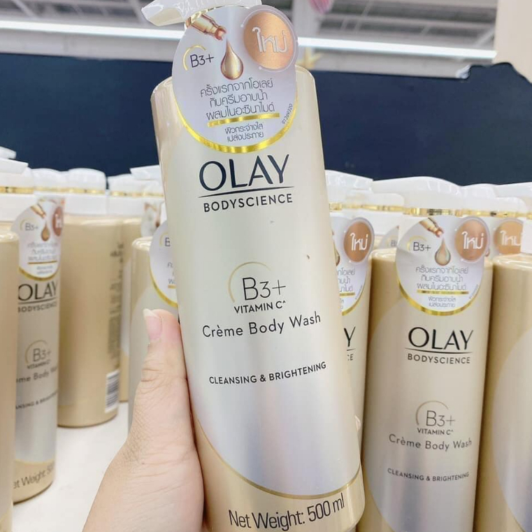 Sữa tắm olay , sữa tắm trắng da Olay b3 vitamin c hàng thái lan chính hãng