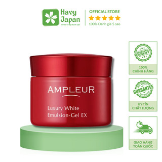  Gel Dưỡng Ẩm AMPLEUR Luxury White Emulsion-Gel Ex Brightening Lifting Formula 50gr 