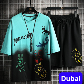 BỘ THỂ THAO NAM MA JOURNEY, ĐỒ BỘ QUẦN ÁO MÙA HÈ CỘC TAY VẢI ĐẸP CAO CẤP - DUBAI FASHION
