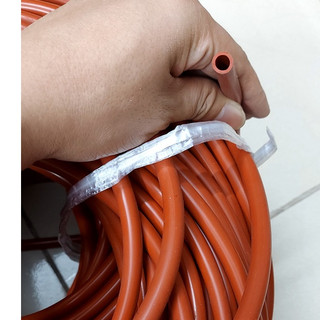 Ống silicon đỏ ống silicone chịu nhiệt chống lão hóa phi 4, 5, 7 ống đàn hồi