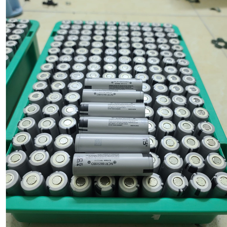 Pin 18650 Panasonic xám dung lượng 3400mAh - 3.7V xả 15A  - Tháo khối
