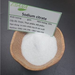 Natri citrate Sodium citrate 99% chất điều chỉnh độ chua cấp thực phẩm